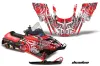 Polaris 700XC / 800XCR / 600 RMK Sled Graphic Kit - 1999-2003 Deaden Red