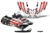 Polaris 700XC / 800XCR / 600 RMK Sled Graphic Kit - 1999-2003 Expo Red