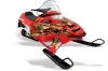 Polaris Edge Sled Graphic Kit - All Years Firestorm Red