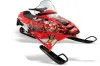 Polaris Edge Sled Graphic Kit - All Years Mad Hatter Red