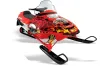 Polaris Edge Sled Graphic Kit - All Years Motorhead Red