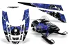 Polaris Edge Sled Graphic Kit - All Years Reaper Blue