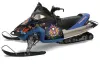 Polaris Fusion Sled Graphic Kit - 2005-2007 Ed Hardy - Pirates Blue