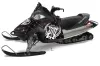 Polaris Fusion Sled Graphic Kit - 2005-2007 Silver Star - Reloaded Black