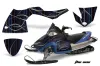 Polaris Fusion Sled Graphic Kit - 2005-2007 The One Blue