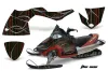 Polaris Fusion Sled Graphic Kit - 2005-2007 The One Red