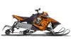Polaris RMK / PRO-R / Rush / Assault Sled Graphic Kit - 2011-2016 Bone Collector Orange