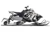 Polaris RMK / PRO-R / Rush / Assault Sled Graphic Kit - 2011-2016 Reaper White
