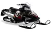 Polaris RMK / Shift / Assault Sled Graphic Kit - 2006-2020 Bone Collector Black