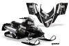 Polaris RMK / Shift / Assault Sled Graphic Kit - 2006-2020 Guns Black