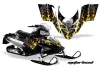Polaris RMK / Shift / Assault Sled Graphic Kit - 2006-2020 Motorhead Black