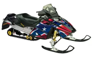 Ski Doo Rev Sled Graphic Kit - 2004-2012 Rebel