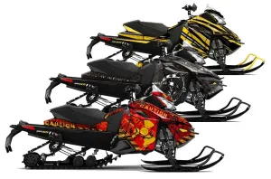 Ski Doo Rev XS Sled Custom Graphic Kit - 2013-2014