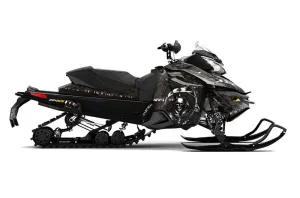 Ski Doo Rev XS Sled Graphic Kit - 2013-2014 Reaper Black