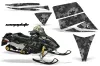 Ski Doo Rev Sled Graphic Kit - 2004-2012 Camoplate Black