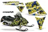 Ski Doo Rev Sled Graphic Kit - 2004-2012 Camoplate Blue