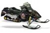 Ski Doo Rev Sled Graphic Kit - 2004-2012 Ed Hardy - Pirates Blue