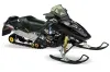 Ski Doo Rev Sled Graphic Kit - 2004-2012 Mad Hatter Silver