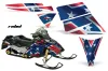 Ski Doo Rev Sled Graphic Kit - 2004-2012 Rebel