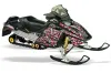 Ski Doo Rev Sled Graphic Kit - 2004-2012 Urban Camo Red