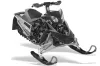 Ski Doo Rev XP Sled Graphic Kit - 2008-2012 Camoplate Black