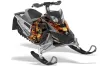 Ski Doo Rev XP Sled Graphic Kit - 2008-2012 Firestorm Black