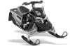 Ski Doo Rev XP Sled Graphic Kit - 2008-2012 Glock Black