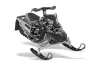 Ski Doo Rev XP Sled Graphic Kit - 2008-2012 Silver Star - Silverhaze Black