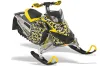 Ski Doo Rev XP Sled Graphic Kit - 2008-2012 Morning Wood Yellow