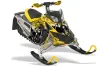 Ski Doo Rev XP Sled Graphic Kit - 2008-2012 Reaper Yellow
