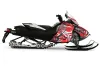 Ski Doo Rev XR Sled Graphic Kit - 2009-2015 Deaden Red