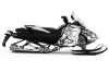 Ski Doo Rev XR Sled Graphic Kit - 2009-2015 Deaden White