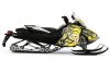 Ski Doo Rev XR Sled Graphic Kit - 2009-2015 Deaden Yellow