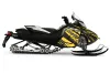 Ski Doo Rev XR Sled Graphic Kit - 2009-2015 In Line Yellow