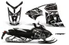 Ski Doo Rev XR Sled Graphic Kit - 2009-2015 Reaper Black