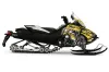 Ski Doo Rev XR Sled Graphic Kit - 2009-2015 Reaper Yellow