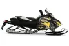 Ski Doo Rev XR Sled Graphic Kit - 2009-2015 Tribal Flames Yellow