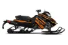 Ski Doo Rev XS Sled Graphic Kit - 2013-2014 In Line Orange