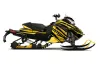 Ski Doo Rev XS Sled Graphic Kit - 2013-2014 In Line Yellow
