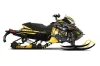 Ski Doo Rev XS Sled Graphic Kit - 2013-2014 Mad Hatter Black