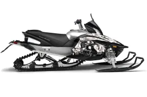 Yamaha Apex Sled Graphic Kit - 2011-2018 Reaper White