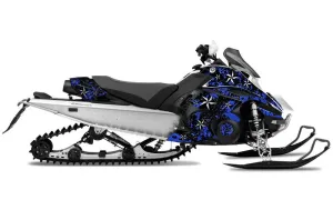 Yamaha FX Nytro Sled Graphic Kit - 2008-2014 North Star Blue