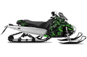 Yamaha FX Nytro Sled Graphic Kit - 2008-2014 North Star Green