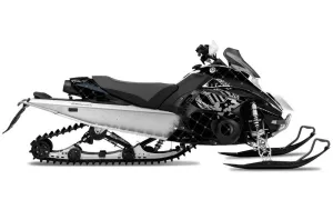 Yamaha FX Nytro Sled Graphic Kit - 2008-2014 Silver Star - Reloaded Silver
