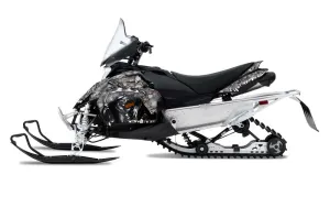 Yamaha Phazer RTX / GT Sled Graphic Kit - 2007-2016 Reaper Silver