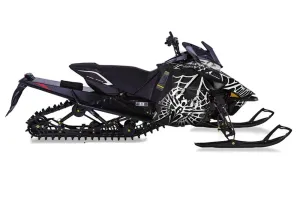 Yamaha Viper SR / SRT / RTX / SE Sled Graphic Kit - 2014-2016 Widow Maker Black