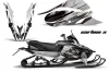 Yamaha Apex Sled Graphic Kit - 2011-2018 Carbon X Black
