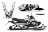 Yamaha Apex Sled Graphic Kit - 2011-2018 Reaper White