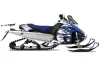Yamaha FX Nytro Sled Graphic Kit - 2008-2014 Diamond Flame Blue