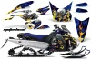 Yamaha FX Nytro Sled Graphic Kit - 2008-2014 Motorhead Blue